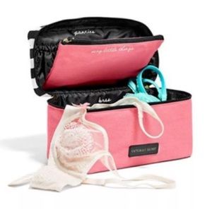 VS lingerie train case travel bag limited edition